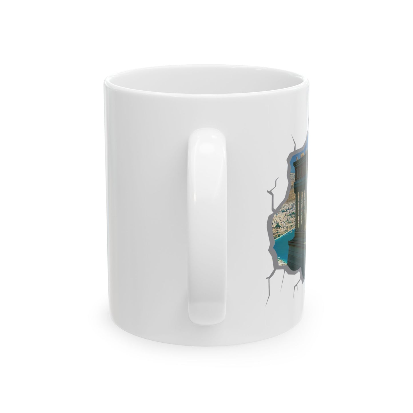 Unveiling of the Mausoleum Mug - Seven Wonders Series