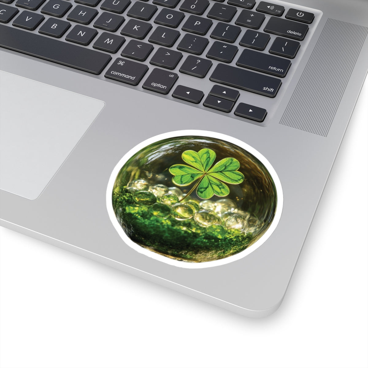 Clover Globe Sticker