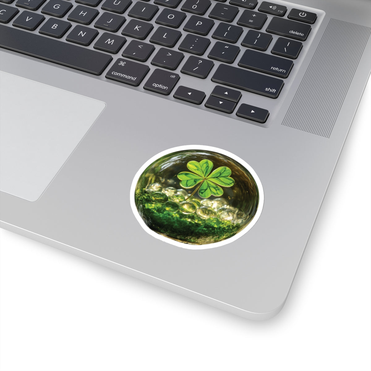 Clover Globe Sticker