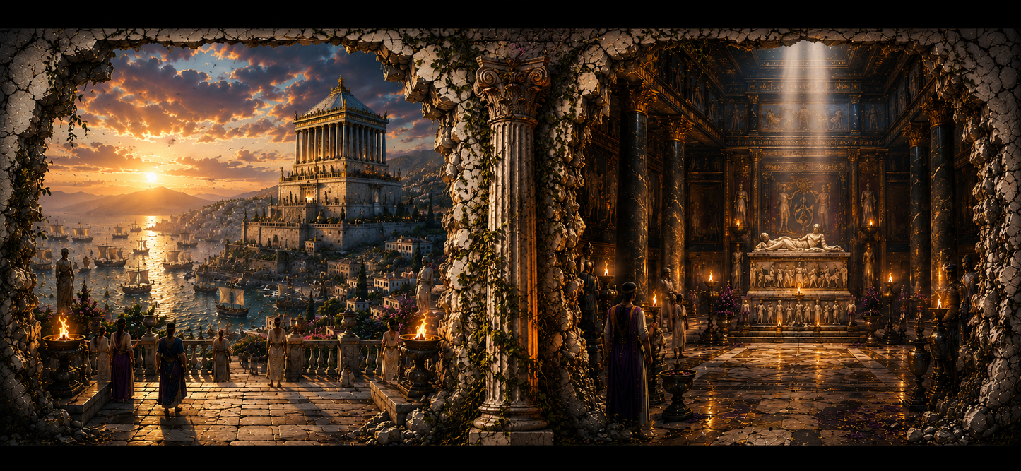 Mausoleum at Halicarnassus — Ancient Wonders Series