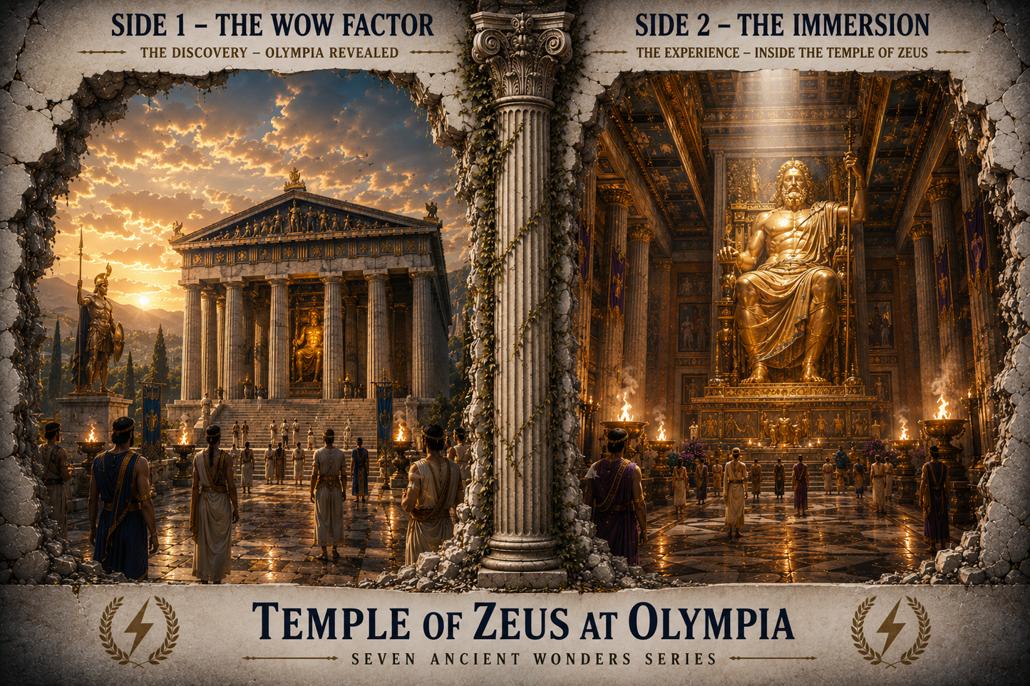 Statue of Zeus at Olympia — Ancient Wonders Series