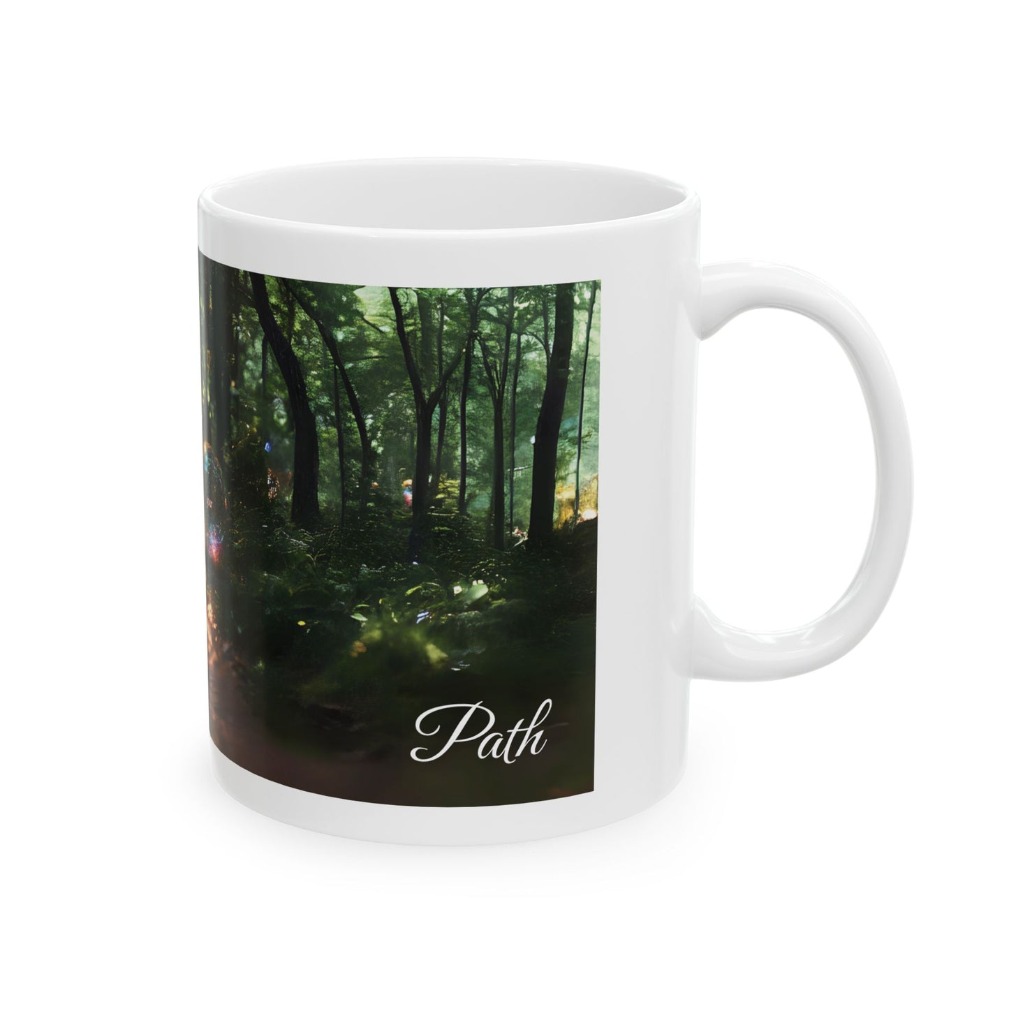 Follow Your Path Enchanted Forest Mug