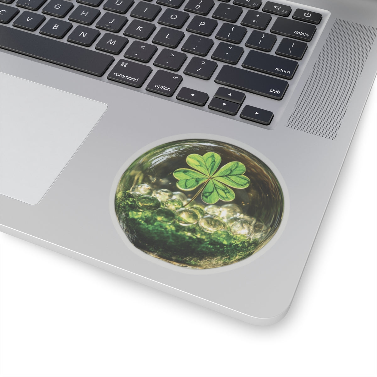 Clover Globe Sticker