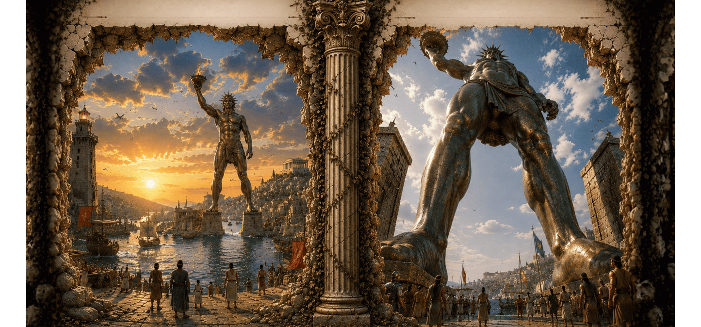 Colossus of Rhodes — The Seven Ancient Wonders Collection